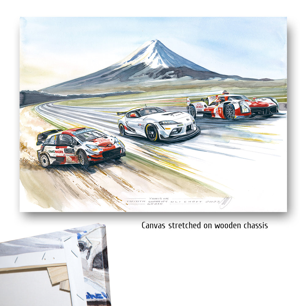 #1101 Toyota Yaris WRC, Toyota Supra GT4, Toyota GR 010
