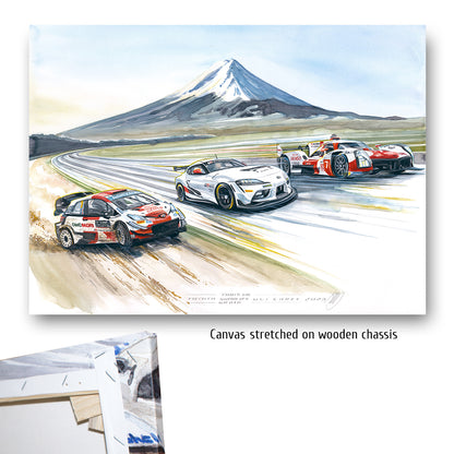 #1101 Toyota Yaris WRC, Toyota Supra GT4, Toyota GR 010