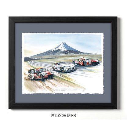 #1101 Toyota Yaris WRC, Toyota Supra GT4, Toyota GR 010