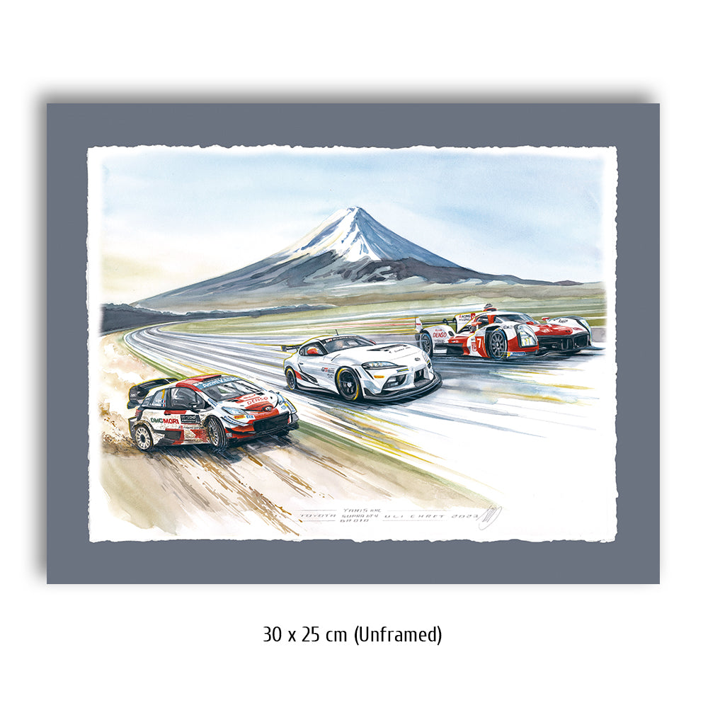 #1101 Toyota Yaris WRC, Toyota Supra GT4, Toyota GR 010