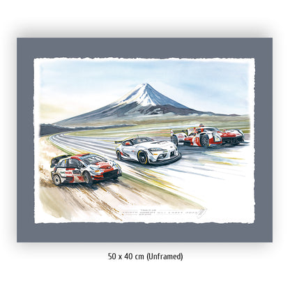#1101 Toyota Yaris WRC, Toyota Supra GT4, Toyota GR 010