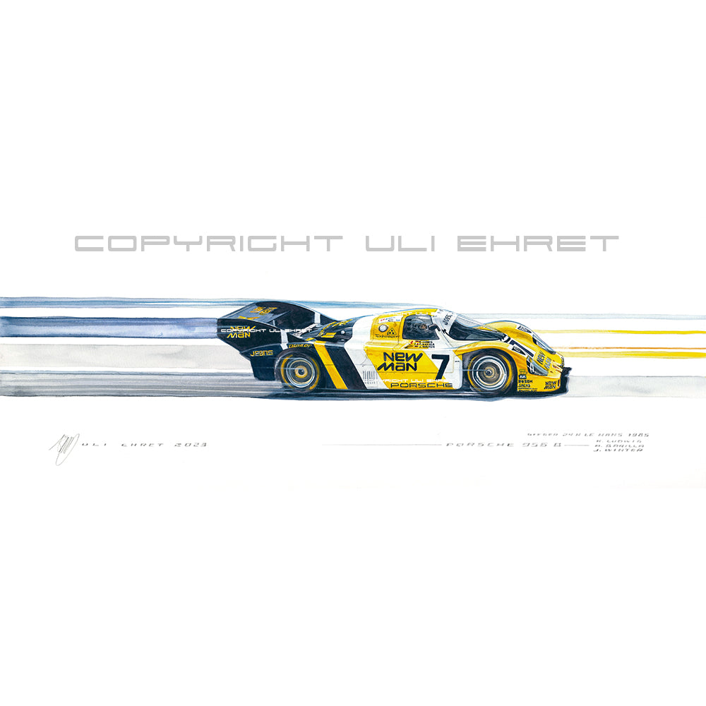 #1105 ""Newman Team Jöst, Porsche 956B, #7""