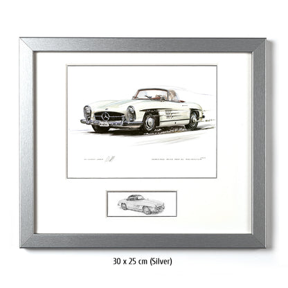 #0126 ""Mercedes Benz 300 SL Roadster""