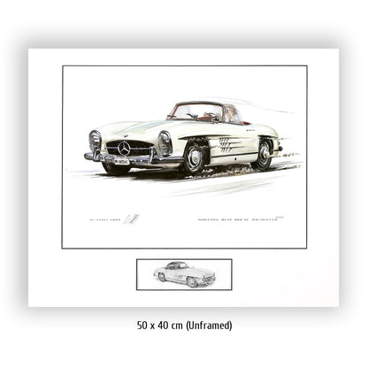 #0126 ""Mercedes Benz 300 SL Roadster""