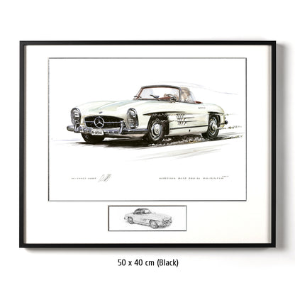 #0126 ""Mercedes Benz 300 SL Roadster""