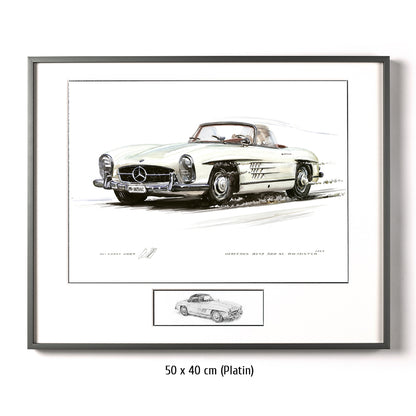 #0126 ""Mercedes Benz 300 SL Roadster""