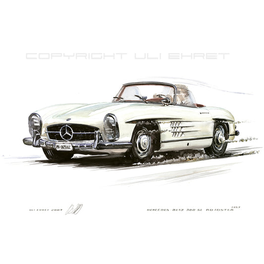 #0126 Mercedes Benz 300SL Roadster 1957
