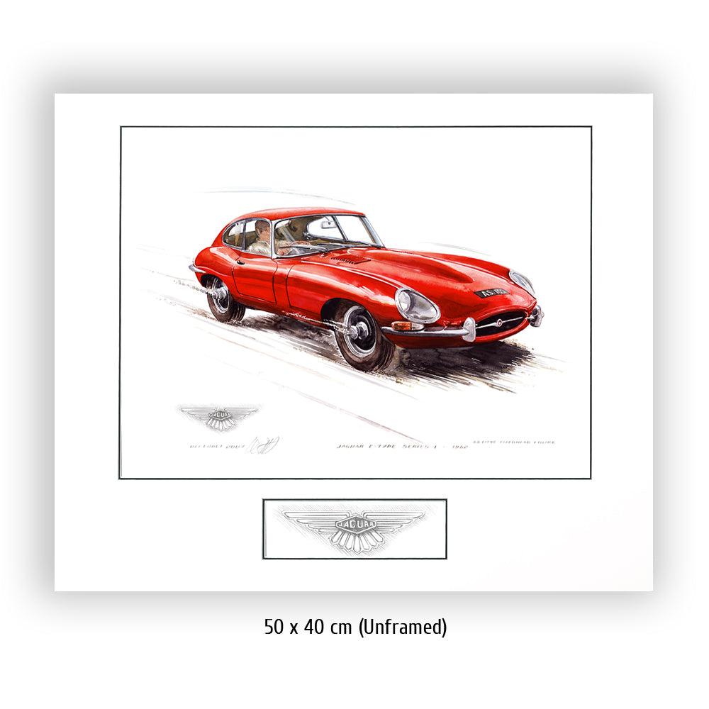 #0133 Jaguar E-Type Series 1, 1962