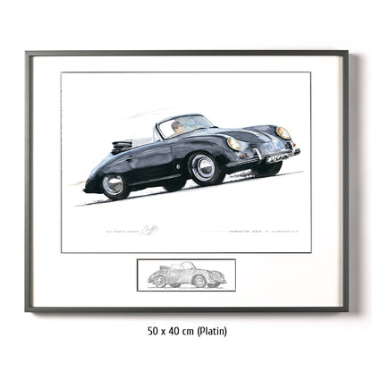 #0138  "Porsche 356 C Cabriolet"