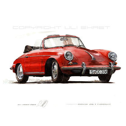 #0139  "Porsche 356 C Cabriolet"
