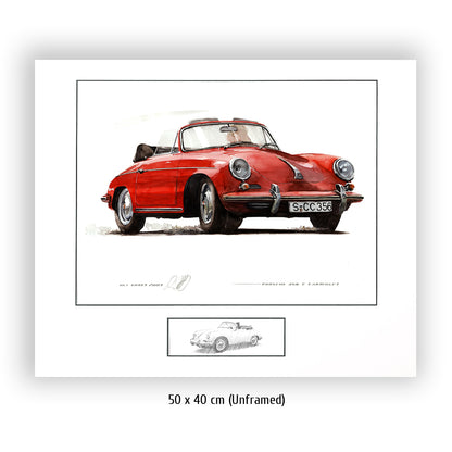 #0139  "Porsche 356 C Cabriolet"