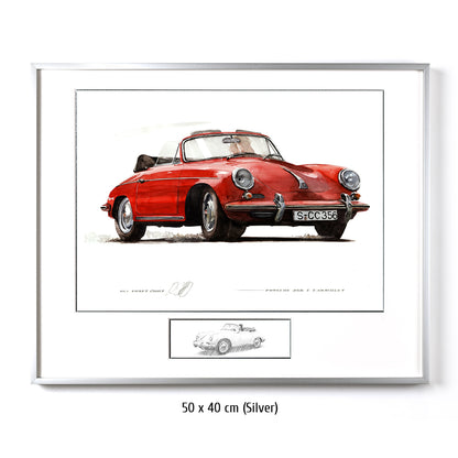 #0139  "Porsche 356 C Cabriolet"