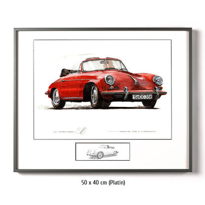 #0139  "Porsche 356 C Cabriolet"