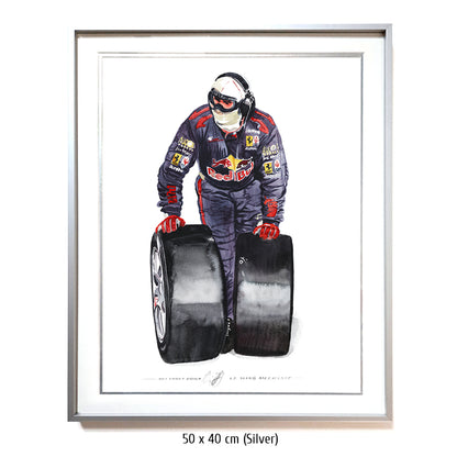 #0144 Le Mans Mechanic, Red Bull Team