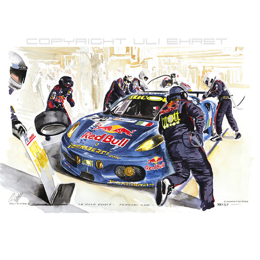 #0147 'Le Mans Pit Stop