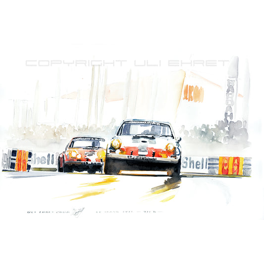 #0186 ""Porsche 911 S in the Esses""