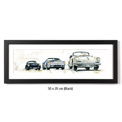 #0196 XS ""Porsche 356 C, Porsche 904, Porsche 356 A Coupé""