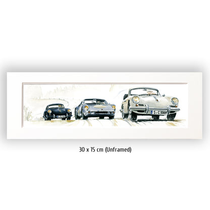 #0196 XS ""Porsche 356 C, Porsche 904, Porsche 356 A Coupé""