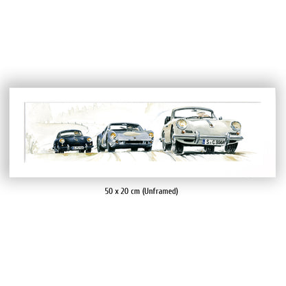 #0196 XS ""Porsche 356 C, Porsche 904, Porsche 356 A Coupé""