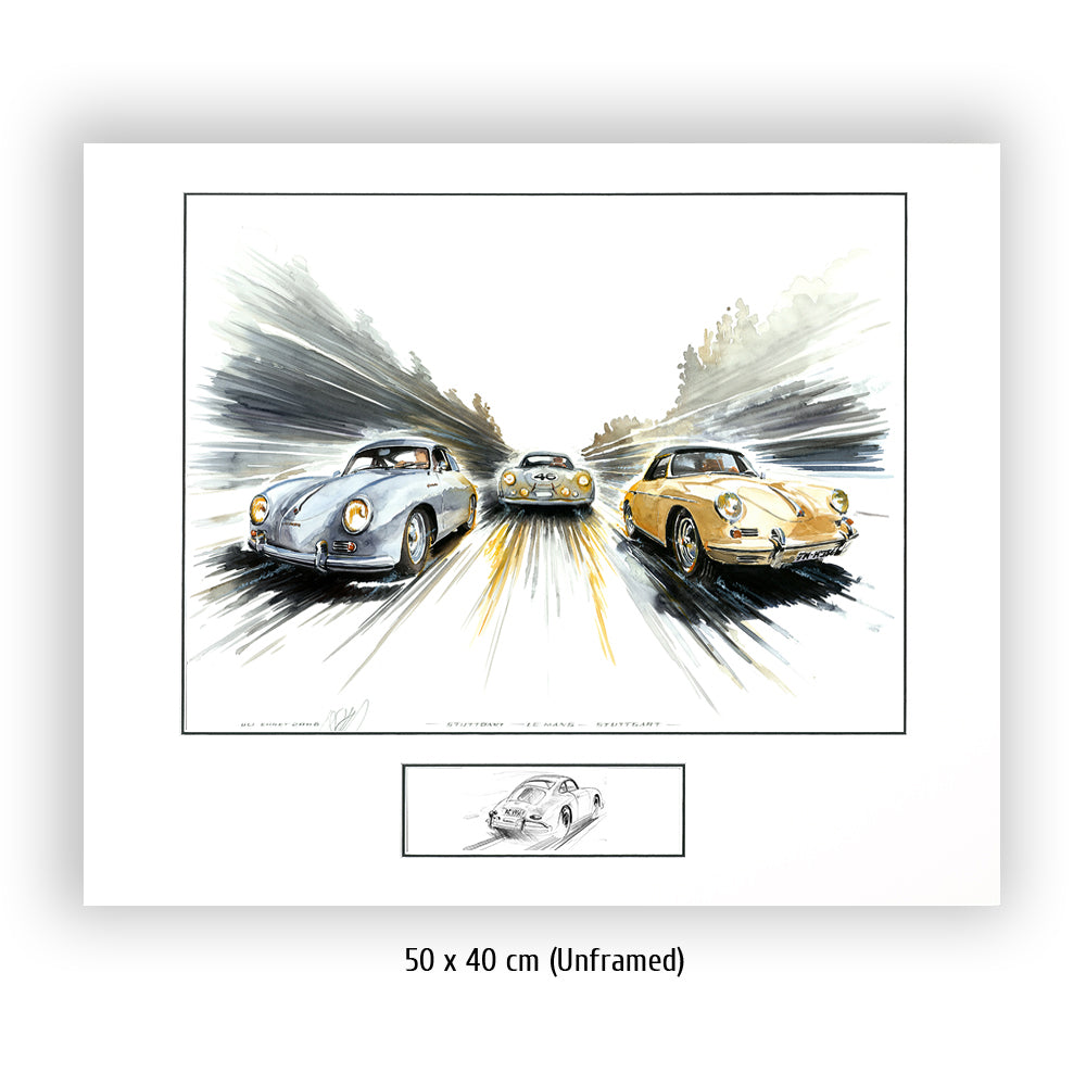 #0199 ""Stuttgart - Le Mans - Stuttgart""