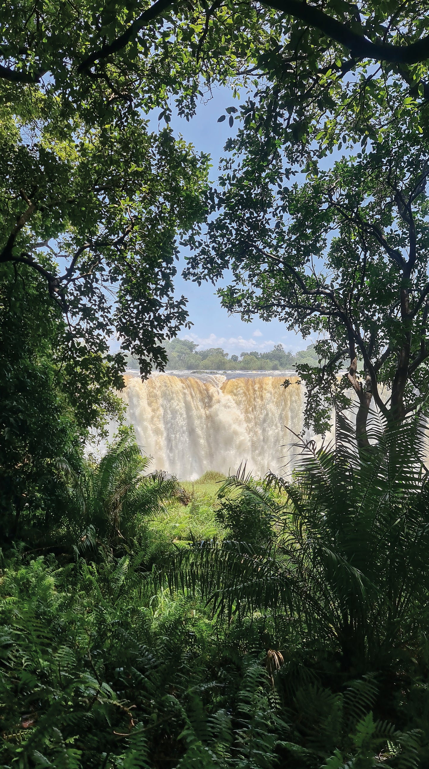 L1012  Die Viktoriafälle bei Livingstone, Sambia