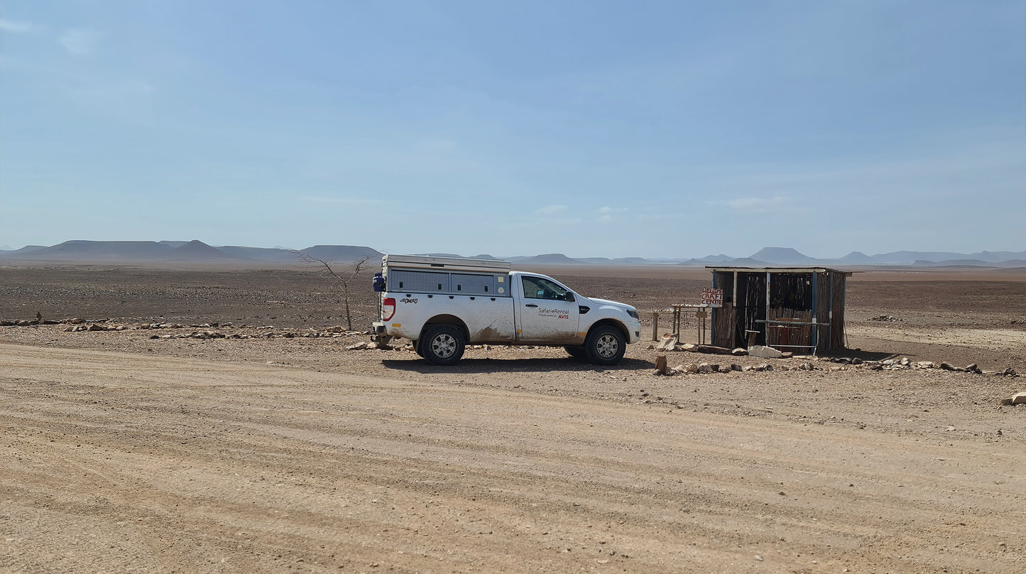 L1013  Ford Ranger im Skelettonpark