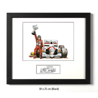 #0211 Ayrton Senna, 'Paixao Imbatativel' 