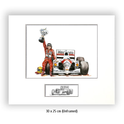 #0211 Ayrton Senna, 'Paixao Imbatativel' 