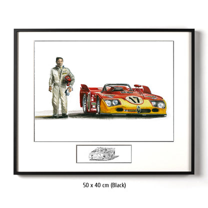 #0216 B  "Vic Elford, Alfa Romeo BT 33"
