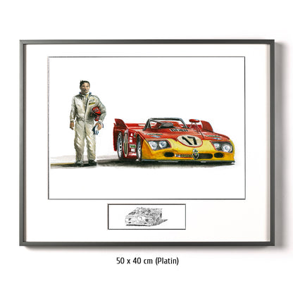 #0216 B  "Vic Elford, Alfa Romeo BT 33"