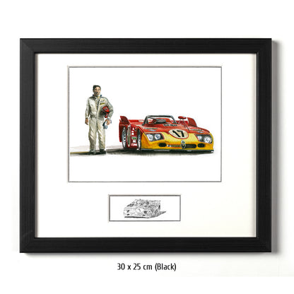 #0216 B  "Vic Elford, Alfa Romeo BT 33"