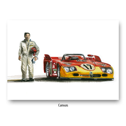 #0216 B  "Vic Elford, Alfa Romeo BT 33"