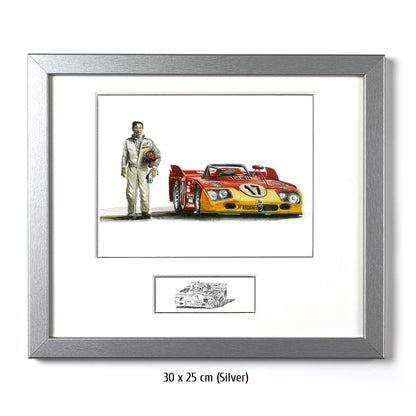 #0216 B  "Vic Elford, Alfa Romeo BT 33"