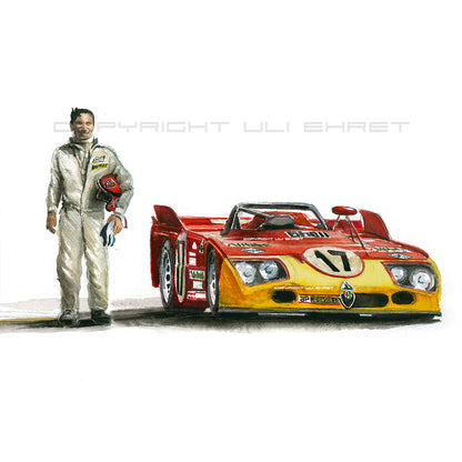 #0216 B  "Vic Elford, Alfa Romeo BT 33"