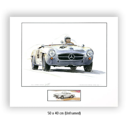 #0229  "Mercedes Benz 190 SL"