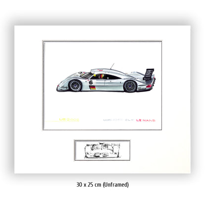 #0025 "Mercedes CLK GTLM"