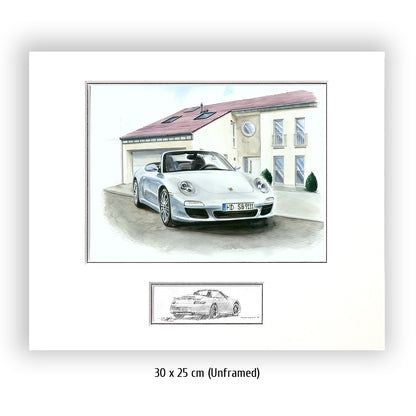 #0316  "Porsche 911 Carrera Cabriolet"