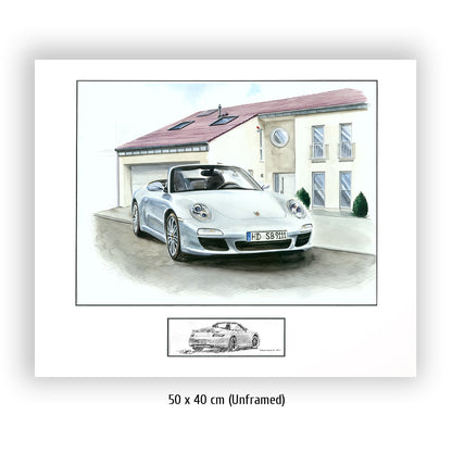 #0316  "Porsche 911 Carrera Cabriolet"