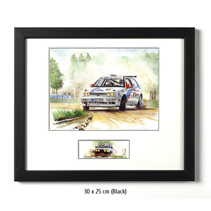 #0319 VW Golf Rallye 'Fast - Sideways - Dusty'