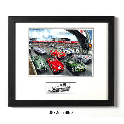 #0032 24H du Mans 1955