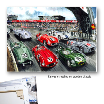 #0032 24H du Mans 1955