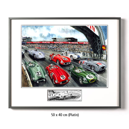#0032 24H du Mans 1955