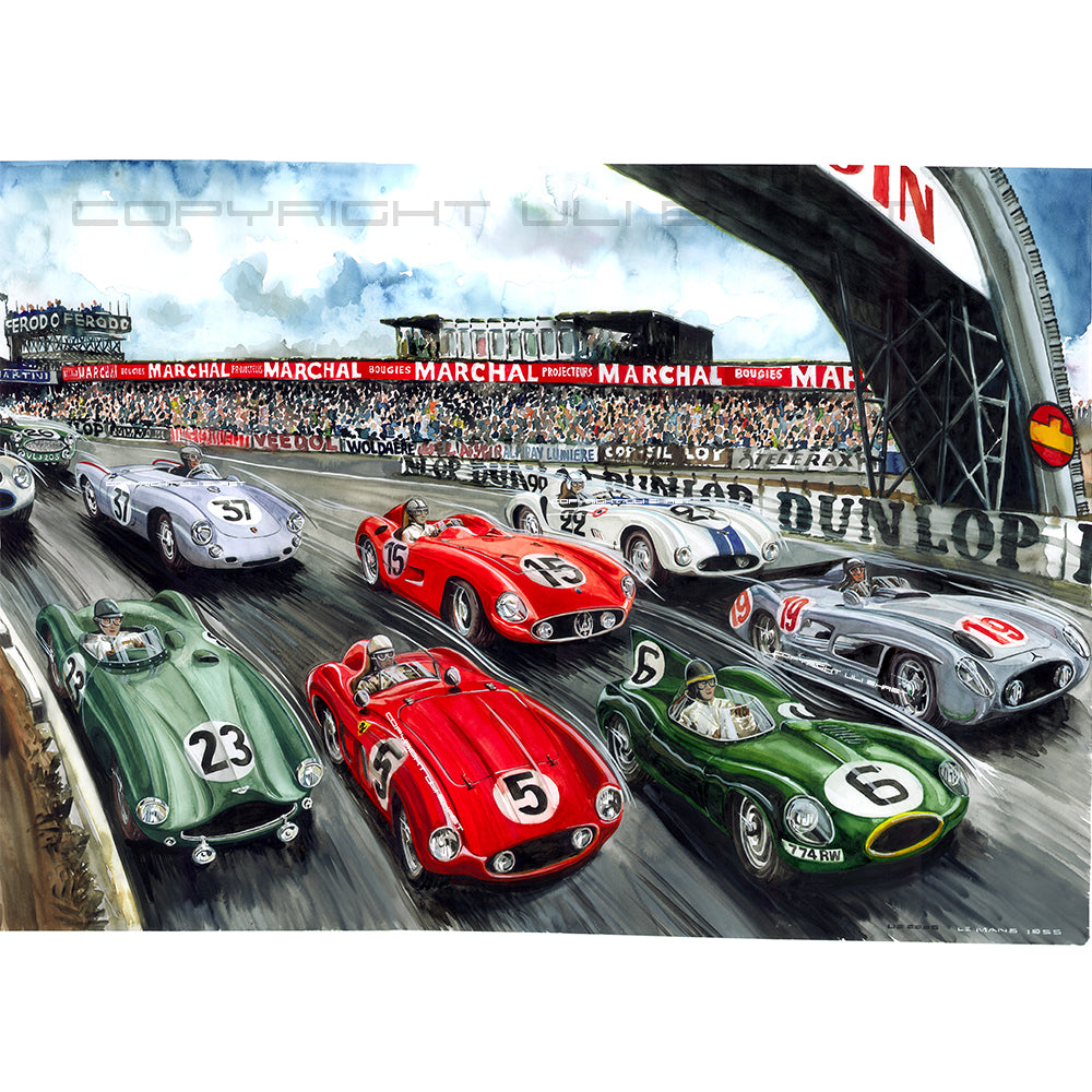 #0032 ""24 Hours of Le Mans 1955""