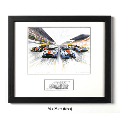 #0374  'Gulf Racing at Le Mans'