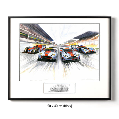 #0374  'Gulf Racing at Le Mans'