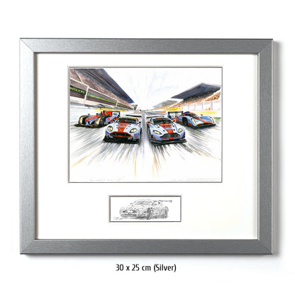 #0374  'Gulf Racing at Le Mans'
