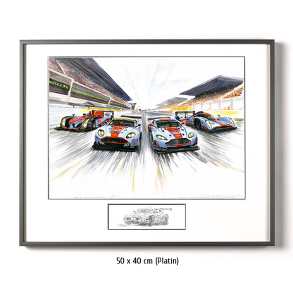 #0374  'Gulf Racing at Le Mans'