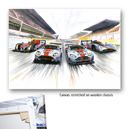 #0374  'Gulf Racing at Le Mans'