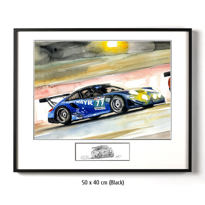 #0377A Porsche 911, série 997, RSR