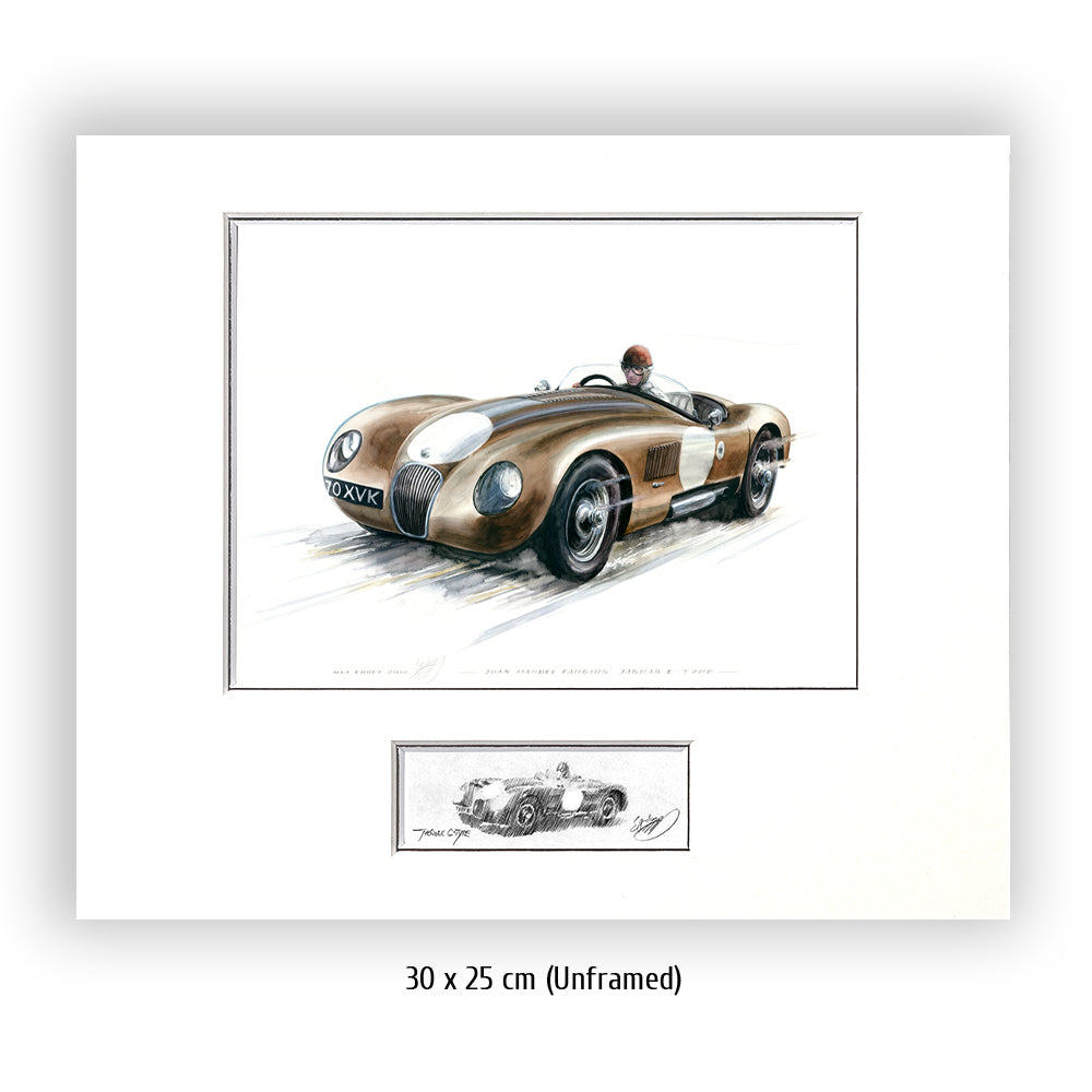 #0382 'Juan Manuel Fangio's Jaguar C-Type
